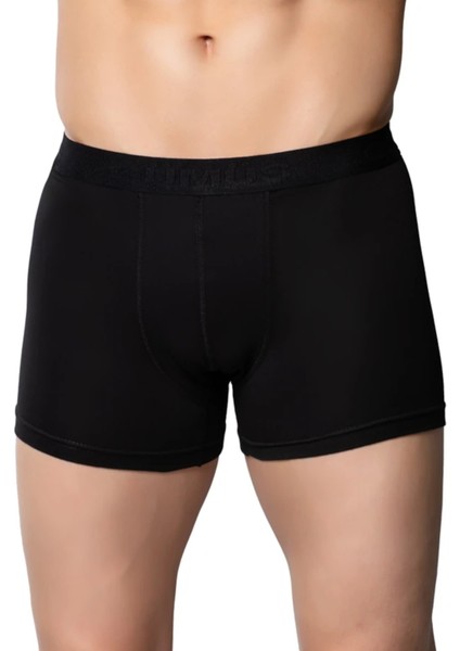 Tekli Resimli Ambalaj Likralı Elastan Erkek Boxer
