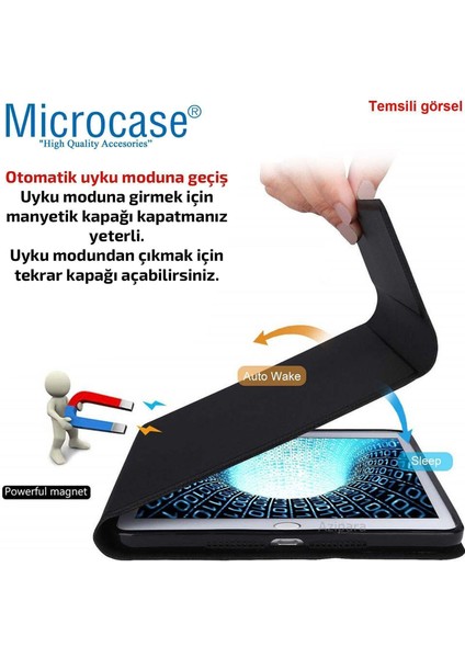 Poco Pad 12.1 Inch Tablet ile Uyumlu Sleeve Serisi Mıknatıs Kapak Standlı Kılıf - Slorta fırsatları