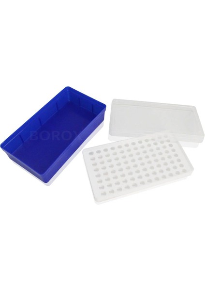 Ependorf Tüp Standı 1.5ml İçin - 72 Delikli Eppendorf Sporu - 10 Adetlik Toptan Set