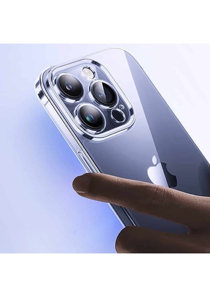 Baseus iPhone 15 Plus Schott Serisi Seffaf Silikon Kilif + Tempered Ekran Koruyucu Set indirimleri
