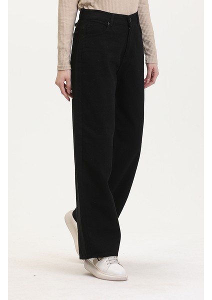 Cepli Kot Pantolon 1297-01 Siyah