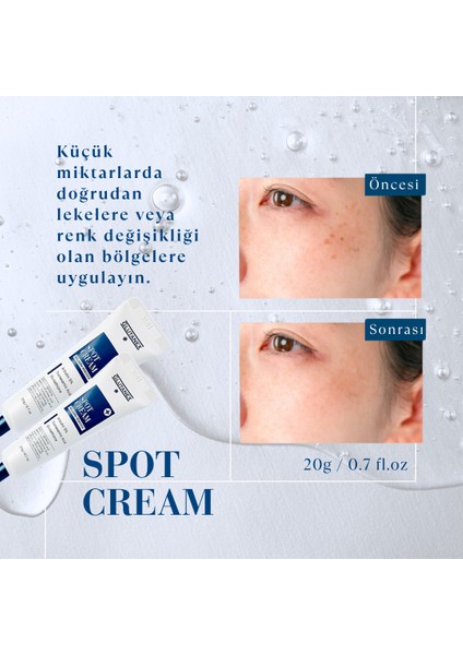 Spot Cream Leke Karşıtı Aydınlatıcı Cilt Bakım Kremi