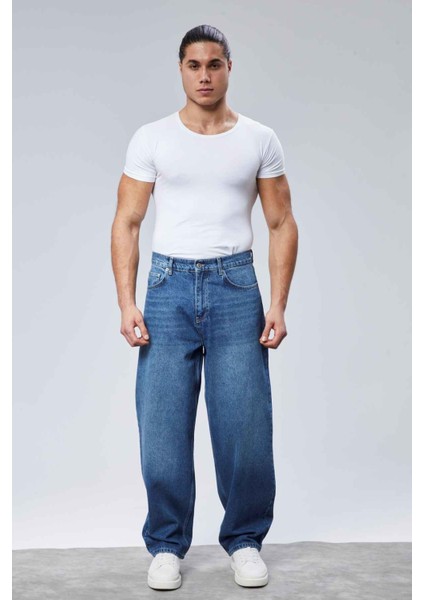 Cedy Denım Erkek Yüksek Bel Baggy Skater Jean fiyatları