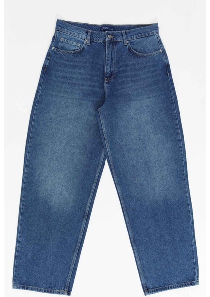 Cedy Denım Erkek Yüksek Bel Baggy Skater Jean indirimleri