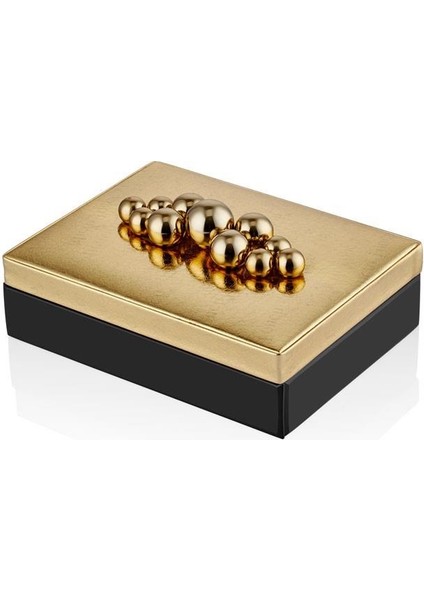 Rollıng Stone Black Gold Large Box 27*20*8 cm