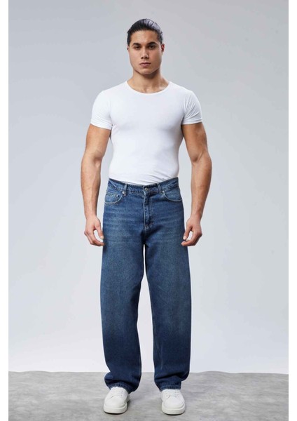 Cedy Denım Erkek Yüksek Bel Baggy Skater Jean fiyatları