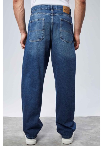 Cedy Denım Erkek Yüksek Bel Baggy Skater Jean modelleri