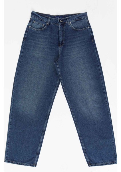 Cedy Denım Erkek Yüksek Bel Baggy Skater Jean indirimleri