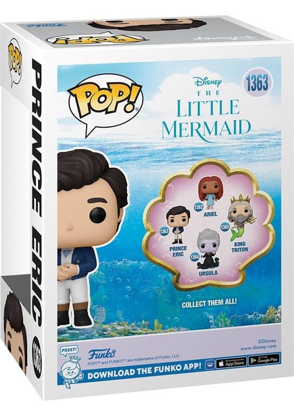 Pop Figür - Disney: The Little Mermaid, Prince Eric