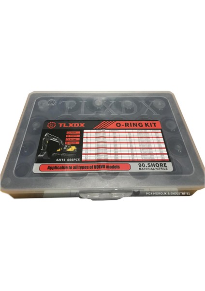 Mgk Box-Volvo Oring Kit 90 Shore Büyük