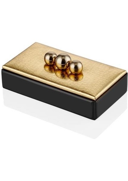Rollıng Stone Black Gold Box 20*11*8 cm