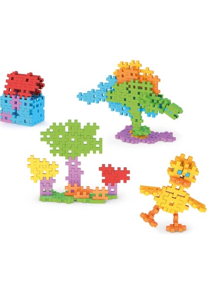 Fun-Fun Puzzle 192 Parça gelişim legosu modelleri