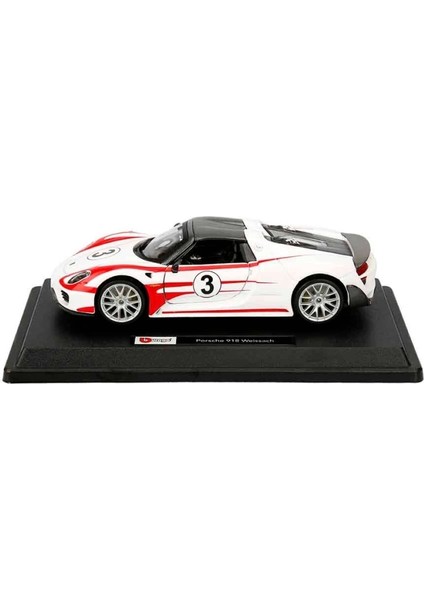 Bburago 1:24 Porsche 918 Spyder Model Araba 18-28009