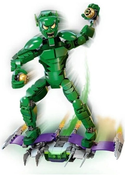 76284 LEGO Marvel Green Goblin 471 Parça +8 Yaş modelleri