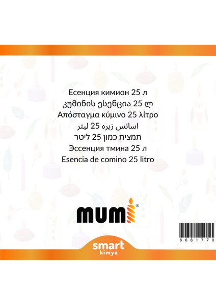 Kimyon Mum Esansı 64982 25 Litre fiyatları