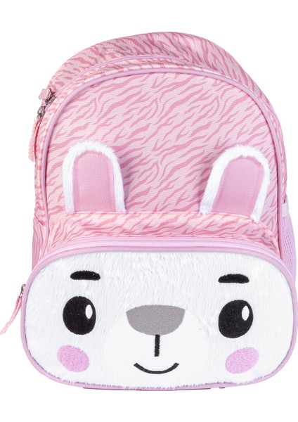 Peluş Anaokulu Çantası - Zebra Desen