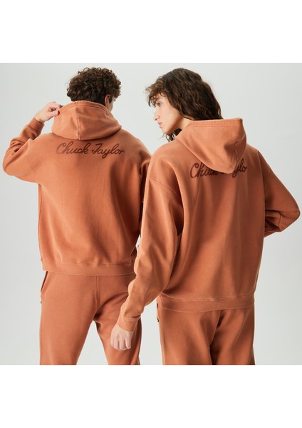 Go-To Chuck 70 Loose Fit Pullover Unisex Turuncu Hoodie