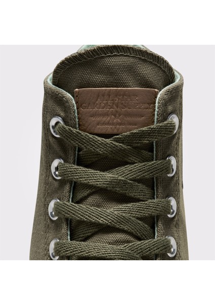 Chuck 70 Garden Starter Waxed Canvas Yeşil Sneaker modelleri