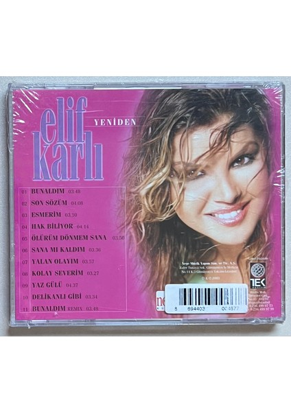 Elif Karlı - Yeniden CD