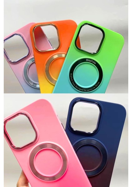 iPhone 11 Uyumlu Corn Serisi Gradyan Tasarımlı Sert Silikon Telefon Kılıfı modelleri