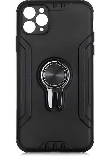 Apple iPhone 11 Pro Kılıf Stand Olma Özellikli Araç Tutuculu Ko Ko Kılıf