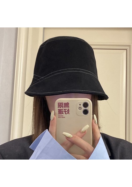 Yüzü Kapatan Kova, Kadınlar Için Balıkçı Şapkası (Yurt Dışından)