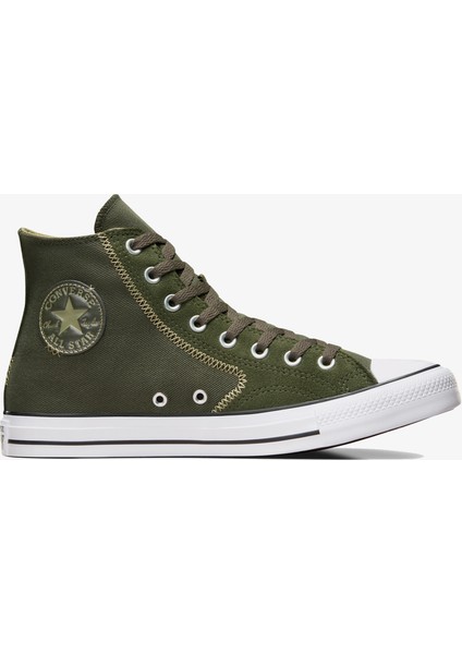 Chuck Taylor All Star Mixed Materials Kadın Haki Sneaker