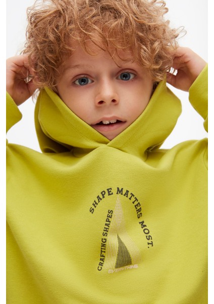 47511 Erkek Çocuk Yeşil Craft Sweat