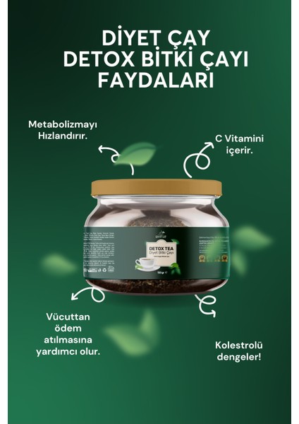 Dyt Diyet Çay Karışık Bitki Çayı 30 Günlük Set