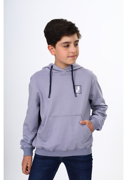 Erkek Çocuk Baskılı Sweatshirt