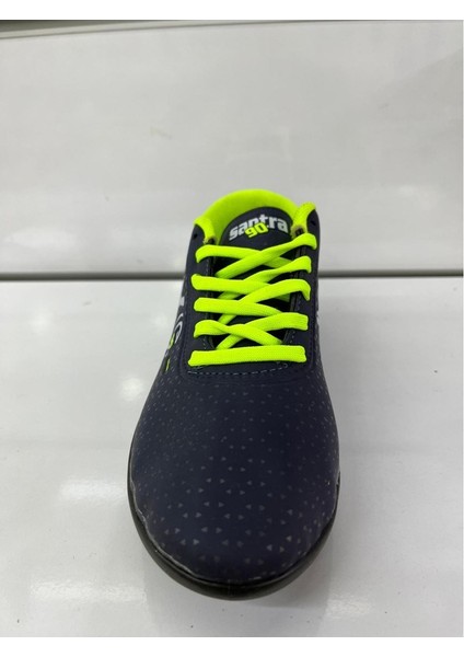 Günlük Erkek Ayakkabı Spor, Lacivert-Sarı