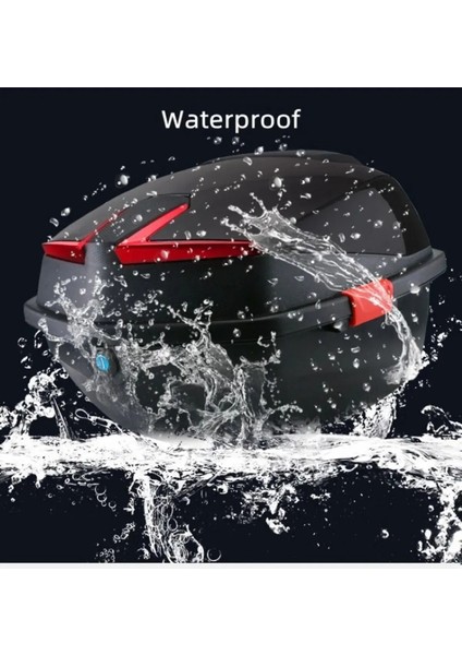 Motosiklet Arka Çanta Parlak Siyah 33LT fiyatları