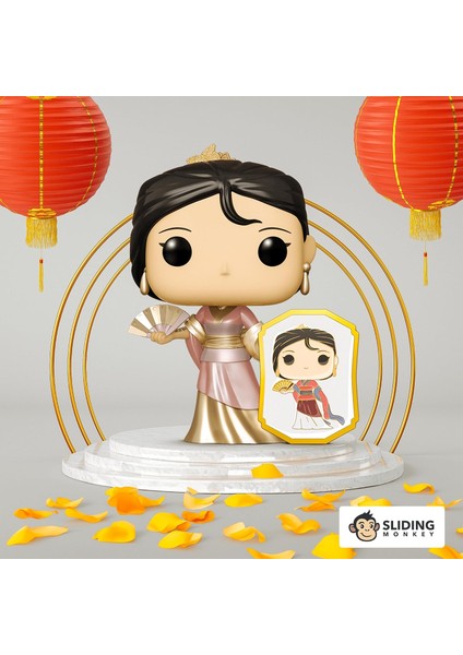Pop! Mulan (Iğne Ile) – 323 Princesse Ultime Collection