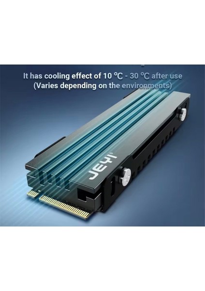 JEYI M.2 Ssd Soğutucu, NVME NGFF Soğutma Magnezyum Alüminyum PC için Soğutucu Radyatör /PS5 PCIE 2280 Ssd icold-007