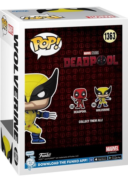 Pop! Marvel: Deadpool - Wolverine modelleri