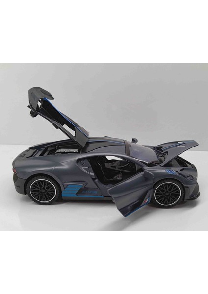 Bugatti Metal Araba Çek-Bırak 14 cm Uzunluğu fiyatları