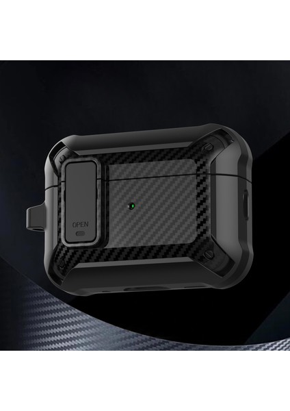 Airpods Pro 2 Için Karbon Fiber Kulaklık Kılıfı (Yurt Dışından)