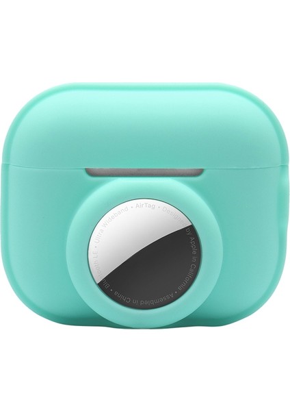 Airpods Pro 2 Airtag Için 2'si 1 Arada Silikon Koruyucu Kulaklık Kılıfı (Yurt Dışından)