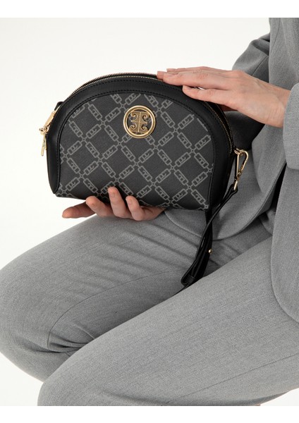 Kadın Siyah Çapraz Çanta 50303963-VR046 fiyatları