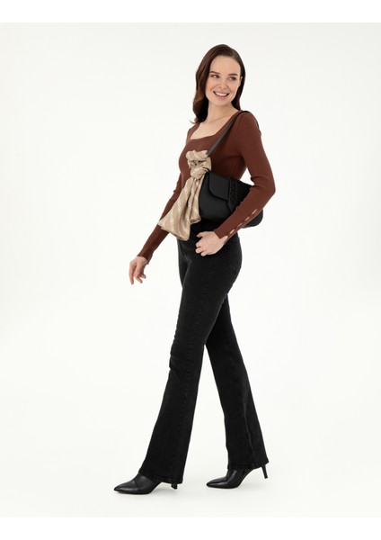 Kadın Siyah Omuz Çantası 50296257-VR046