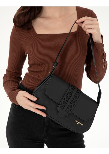 Kadın Siyah Omuz Çantası 50296257-VR046 fiyatları