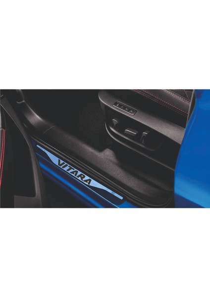Vitara 2015 ve Üzeri New Krom Kapı Eşiği 4 Parça Paslanmaz Çelik