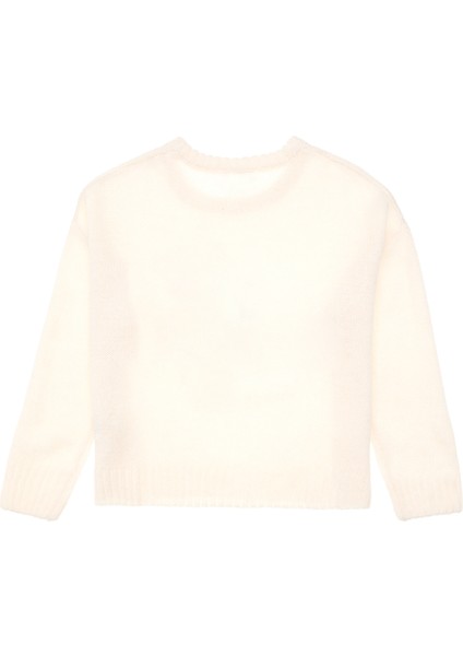 Kız Çocuk Krem Kazak /triko 50293066-VR071