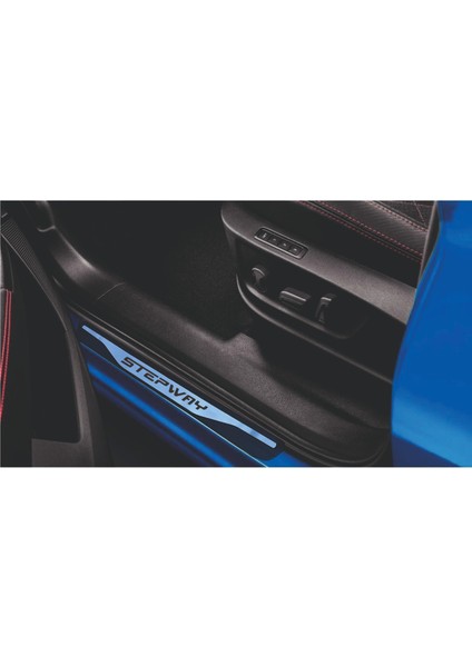 Sandero Stepway 2013 ve Üzeri New Krom Kapı Eşiği 4 Parça Paslanmaz Çelik
