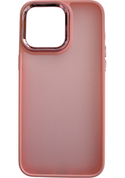 iPhone 15 Pro Max Uyumlu Kalkan Serisi Mat Yüzeyli Sert Silikon Telefon Kılıfı
