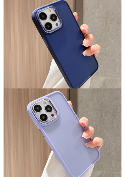 iPhone 15 Pro Max Uyumlu Kalkan Serisi Mat Yüzeyli Sert Silikon Telefon Kılıfı fiyatları