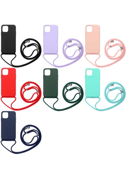 Apple iPhone 13 Pro Max Uyumlu Zore Ropi Kapak-Siyah