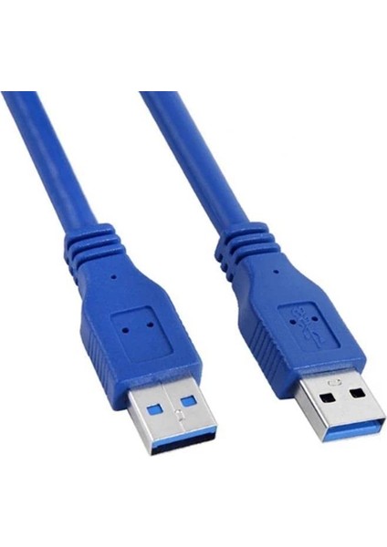 USB 3.0 Erkek-Erkek Kablo, USB Data Kablosu 50CM -1,5mt -3mt