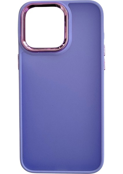 iPhone 14 Pro Max Uyumlu Kalkan Serisi Mat Yüzeyli Sert Silikon Telefon Kılıfı