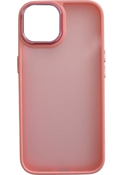 iPhone 14 Uyumlu Kalkan Serisi Mat Yüzeyli Sert Silikon Telefon Kılıfı